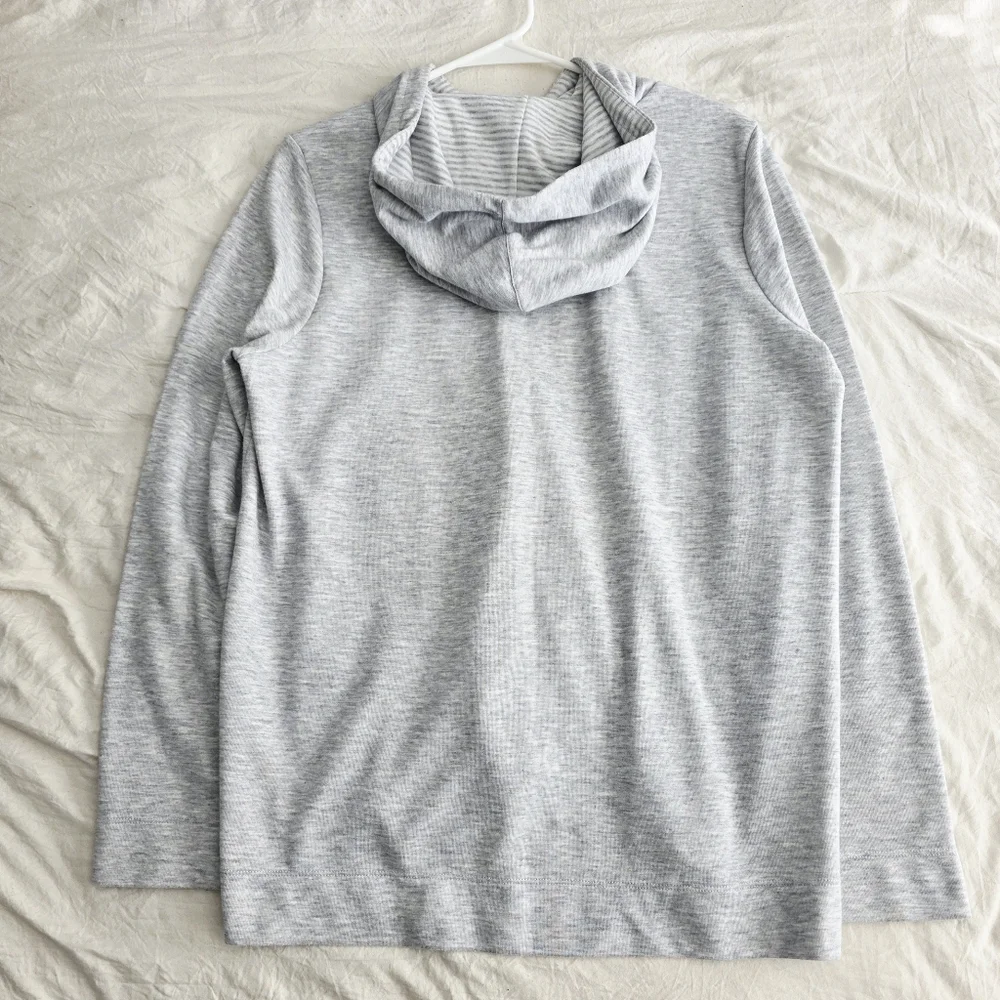 Vineyard Vines Double Faced Heathered Hoodie L - Picture 3 of 10